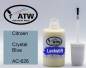 Preview: Citroen, Crystal Blue, AC-626: 20ml Lackstift, von ATW Autoteile West.